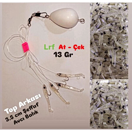 At-çek Lrf Top Arkası 3,5 Cm 13 Gr Şeffaf Avcı Balık