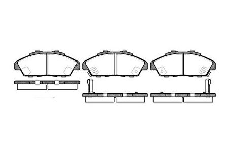 Hitech DM5053M Ön Balata Accord 89-91 45022SM2000