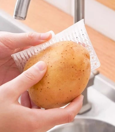 Çok Amaçlı Sebze ve Meyve Temizleme Patates Soyma Fırçası (5047)