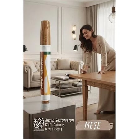 Meşe Renk Mobilya Rötüş Kalemi – Ahşap Çizik Giderici & Restorasyon Kalemi (meşe/oak) 722790