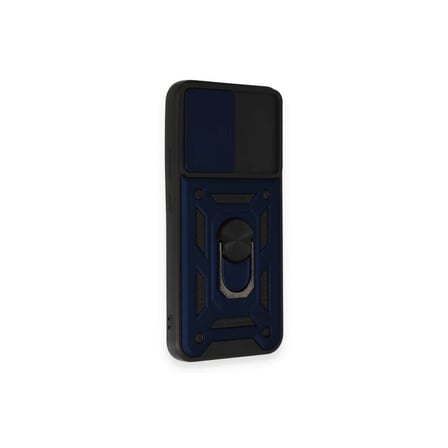 Samsung Galaxy A54 5g Kılıf Pars Lens Yüzüklü Silikon - Lacivert