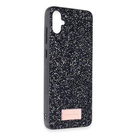 Onegif Samsung Galaxy A05 Bright Simli Kapak - Siyah