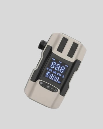 12.000 mAh Akü Takviye Powerbank Dahili Hava  Dijital Ekranlı