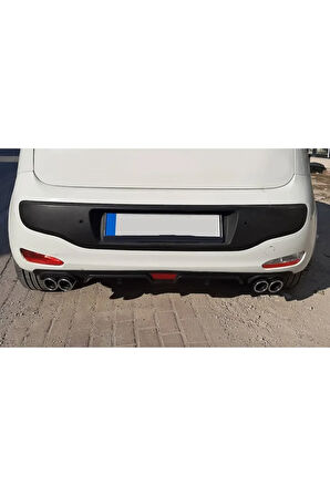 SEAT TOLEDO UYUMLU BODY KİT DİFÜZÖR 4 ÇIKIŞ SİYAH YUVARLAK