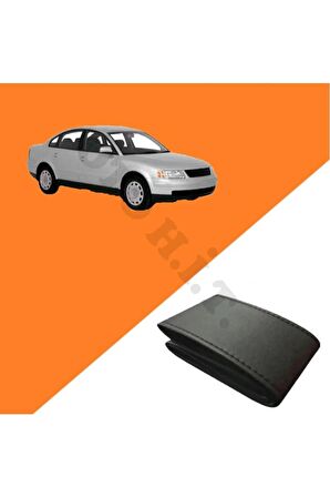 VOLKSWAGEN PASSAT B5 UYUMLU DERİ DİREKSİYON KILIFI KALİTELİ DİKMELİ SİYAH