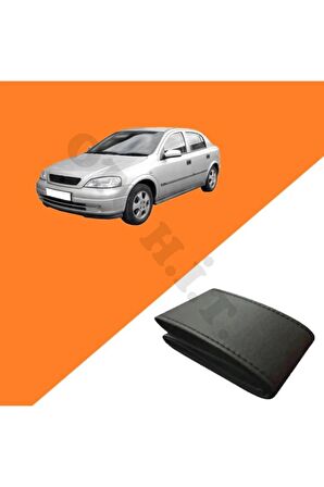 OPEL ASTRA G UYUMLU DERİ DİREKSİYON KILIFI KALİTELİ DİKMELİ SİYAH