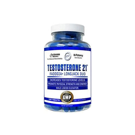 Hitech 21 Testo Booster (Fadogia Agrestis+Tongkat Ali) 120 Tablet