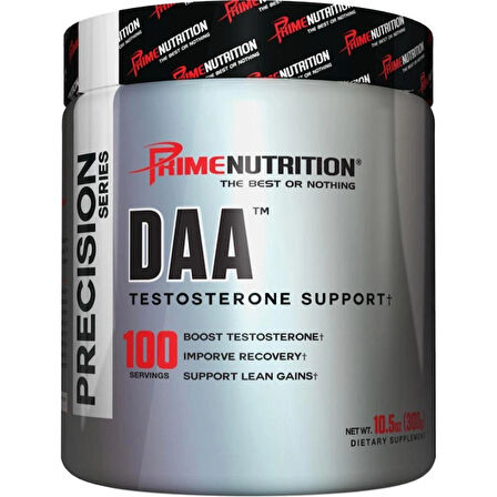 Hitech Prime Nutrition DAA RECOVERY TESTOSTERONE SUPPORT 300 Gram - 100 SERVİS (ABD VERSİYON)