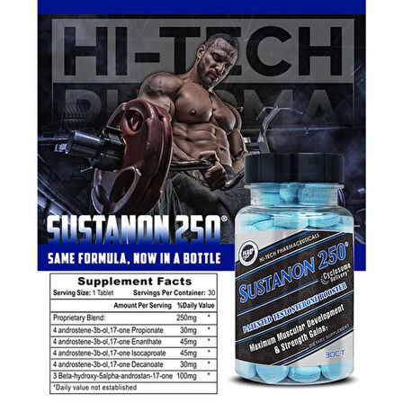 Hitech Sustanon Testosterone Booster 250 30 Tablet