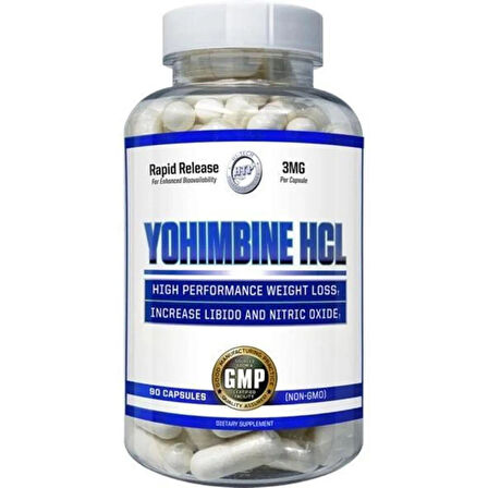 Hi-Tech Yohimbine Fat Burner Yağ yakıcı HCL 90ct