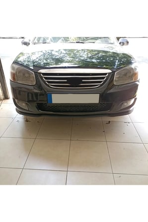 KİA CERATO UYUMLU ÖN LİP TAMPON EKİ BODY KİT YUMUŞAK MAT SİYAH KIRILMAZ
