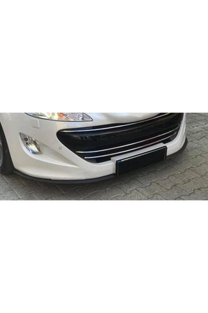RENAULT MEGANE 4 UYUMLU ÖN LİP TAMPON EKİ BODY KİT YUMUŞAK MAT SİYAH KIRILMAZ