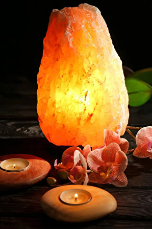 2 Adet Himalaya Tuz Lambası 4-6 Kg. Arası Ağırlığında Enerji Temizliği Şifa Kaynağı Tuz Lamba