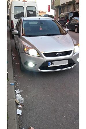 Focus 2 Makyajlı Kısa Farlar Için Uyumlu Şimşek Etkili Led Xenon Beyaz Far Ampulü