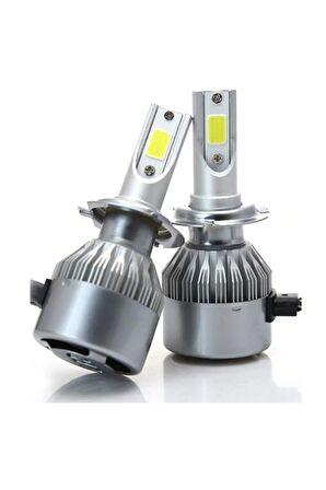 Focus 2 Makyajlı Kısa Farlar Için Uyumlu Şimşek Etkili Led Xenon Beyaz Far Ampulü