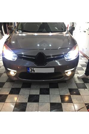 Renault Fluence  Uyumlu Makyajlı Kısa Farlar Için Uyumlu Şimşek Etkili Led Xenon Beyaz Far Ampulü