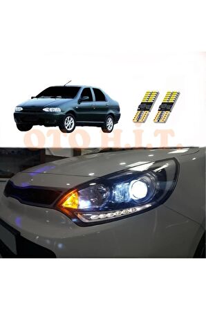 Fiat Siena Uyumlu Park Ampulü Beyaz Led Aydınlatma Ampulü Canbus'li