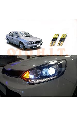 Toyota Corolla 00-02 Uyumlu Park Ampulü Beyaz Led Aydınlatma Ampulü Canbus'li