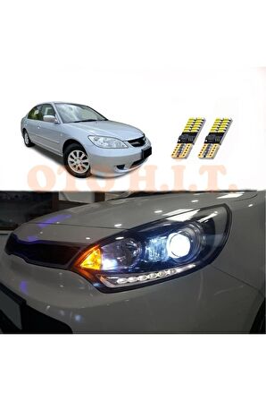 Honda Civic Vtec 2 Uyumlu Park Ampulü Beyaz Led Aydınlatma Ampulü Canbus'li