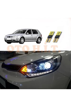 Volkswagen Golf 4 Uyumlu Park Ampulü Beyaz Led Aydınlatma Ampulü Canbus'li