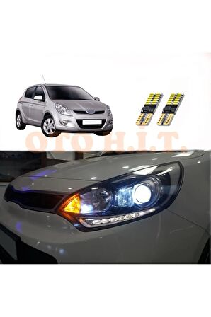 Hyundai I20 09-12 Uyumlu Park Ampulü Beyaz Led Aydınlatma Ampulü Canbus'li