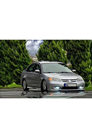 Uyumlu Honda Civic Vtec 2 Sis Farı Uyumlu Led Xenon