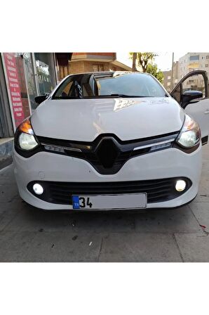 Renault Clio 4 Uzun Farlar Için Uyumlu Şimşek Etkili Led Xenon Beyaz Far Ampulü
