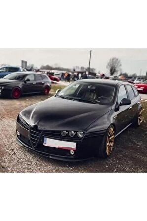 ALFA ROMEO 159 UYUMLU ÖN TAMPON EKİ CUPRA LİP MAT SİYAH BODY KİT