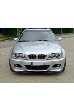 BMW E46 BABYFACE UYUMLU ÖN TAMPON EKİ CUPRA LİP MAT SİYAH BODY KİT