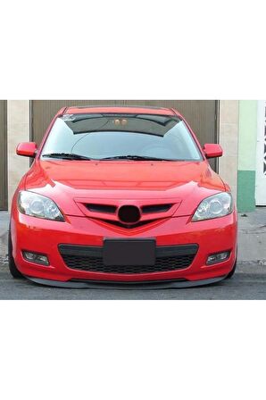 MAZDA 3 04-09 UYUMLU ÖN TAMPON EKİ CUPRA LİP MAT SİYAH BODY KİT