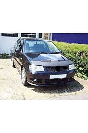 VOLKSWAGEN POLO DÜRBÜN GÖĞÜS UYUMLU ÖN TAMPON EKİ CUPRA LİP MAT SİYAH BODY KİT