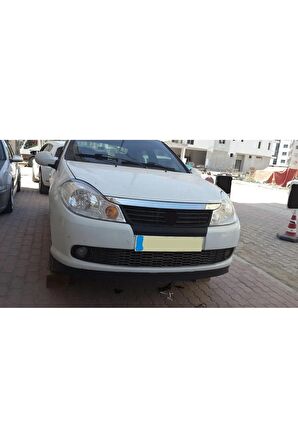 RENAULT SYMBOL 08-12 UYUMLU BODY KİT ÖN TAMPON EKİ KIRILMAZ YUMUŞAK LİP MAT SİYAH