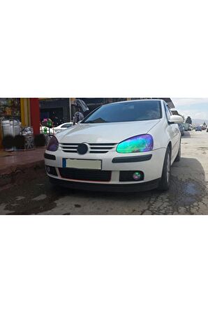 Volkswagen golf 5 uyumlu body kit ön tampon eki kırılmaz yumuşak lip mat siyah