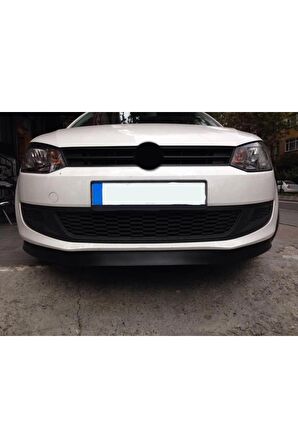 VOLKSWAGEN POLO MK5 UYUMLU BODY KİT ÖN TAMPON EKİ KIRILMAZ YUMUŞAK LİP MAT SİYAH
