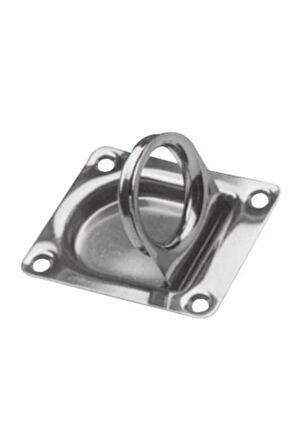 Paslanmaz Krom Gömme Kulp 55*68mm