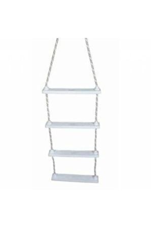 Katlanır Plastik Basamaklı Ip Merdiven 3 Basamak Boy 50cm