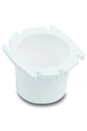 Tekne Karavan Havalandırma Flanşlı Beyaz 95x86x65mm