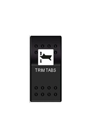 Bfy Swıtch Trim On(Yaylı)-Off-On(Yaylı) 12/24 V