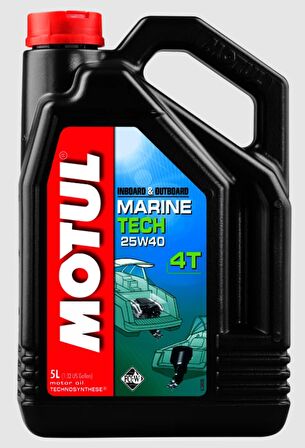 Motul Marine 4 Zamanlı 25W-40 5 Litre Deniz Motoru Yağı