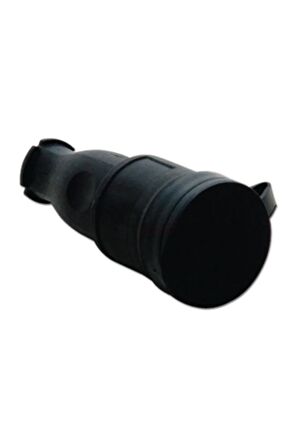 1x16A IP44 Kauçuk Uzatma Priz