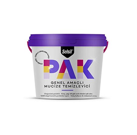 Selsil Pak Genel Amaçlı Mucize Temizleyici 500 Gr