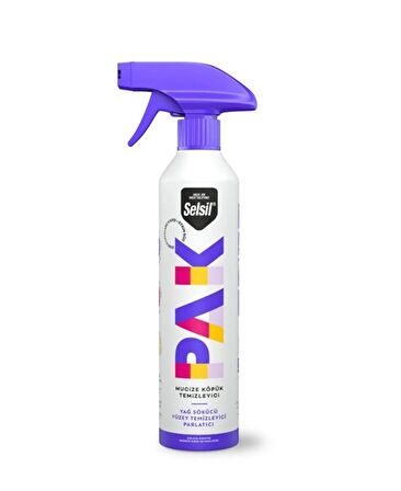 Selsil Pak Mucize Köpük Temizleyici Sprey 500 Ml