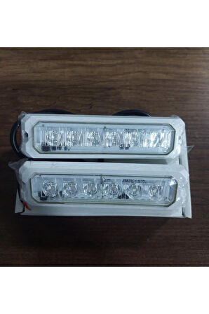 Sualtı Aydınlatma Lambası 18W 12V Beyaz 800 Lümen 6 Ledli Takım