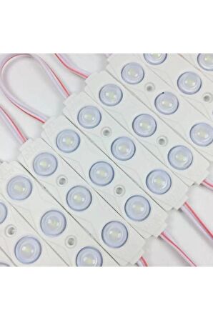 Tekne Parmak Modül Led Mercekli Gün Işığı 10’lu 12 V