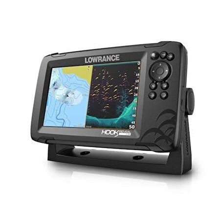 Lowrance Hook Reveal 7 Balık Bulucu Gps 83/200 Türkçe Menü