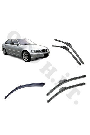BMW E46 SİLECEK TAKIMI 3 SERİSİ ÖN CAM SİLECEĞİ