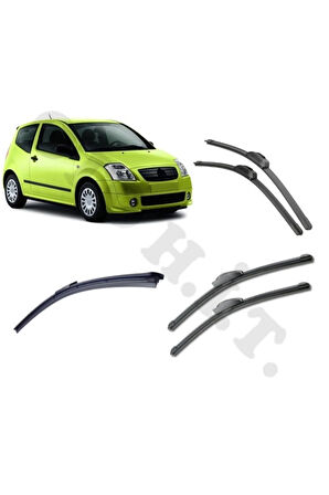 CİTROEN C2 SİLECEK TAKIMI 2003-2008 ÖN CAM SİLECEĞİ