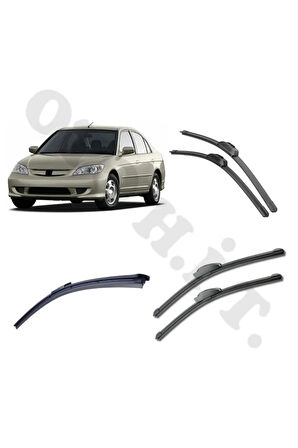 HONDA CİVİC SİLECEK TAKIMI HB 2001-2005 ÖN CAM SİLECEĞİ