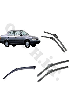 HYUNDAİ EXCEL SİLECEK TAKIMI 1994-2000 ÖN CAM SİLECEĞİ