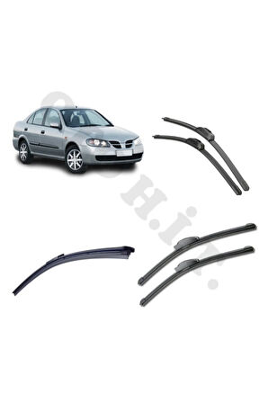 NİSSAN ALMERA SİLECEK TAKIMI 2000-2006 ÖN CAM SİLECEĞİ